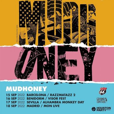 Gira de Mudhoney en septiembre de 2022