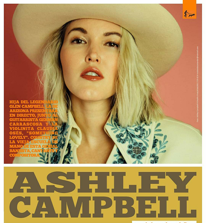 Ashley Campbell nos visita en septiembre