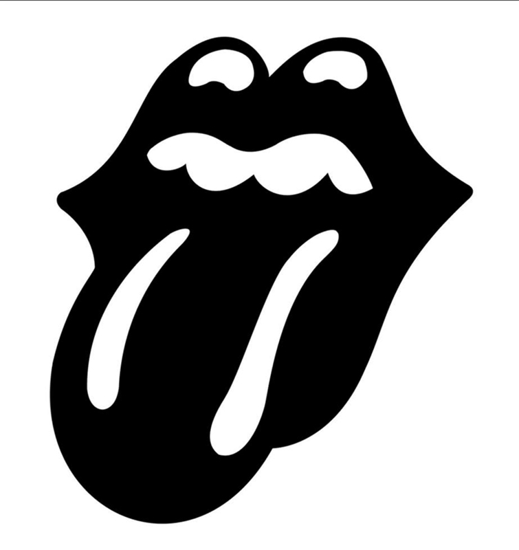 Lengua negra de los Stones como homenaje a Charlie Watts en su gira Norteamericana No Filter