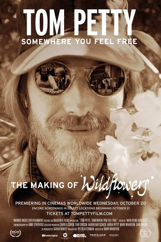 El documental de Tom Petty, &quot;Tom Petty, Somewhere You Feel Free: The Making  of Wildflowers&quot; en YouTube Orginals - Dirty Rock Magazine