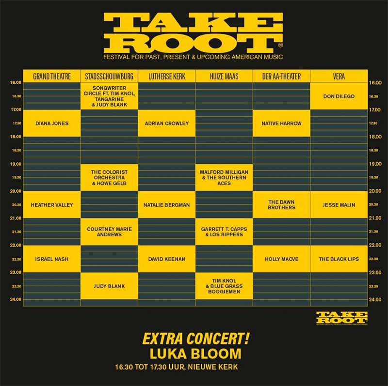 TakeRoot Festival horarios 2021