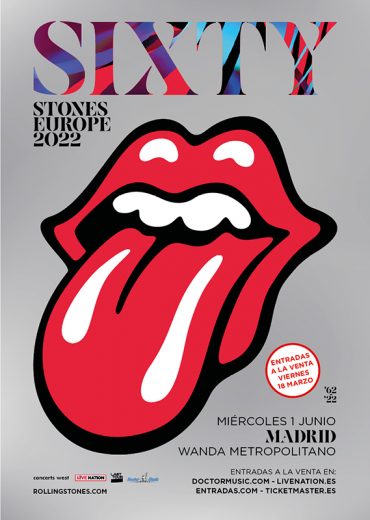 Rolling Stones Madrid Sixty 2022.