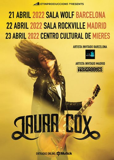 Laura Cox gira 2022