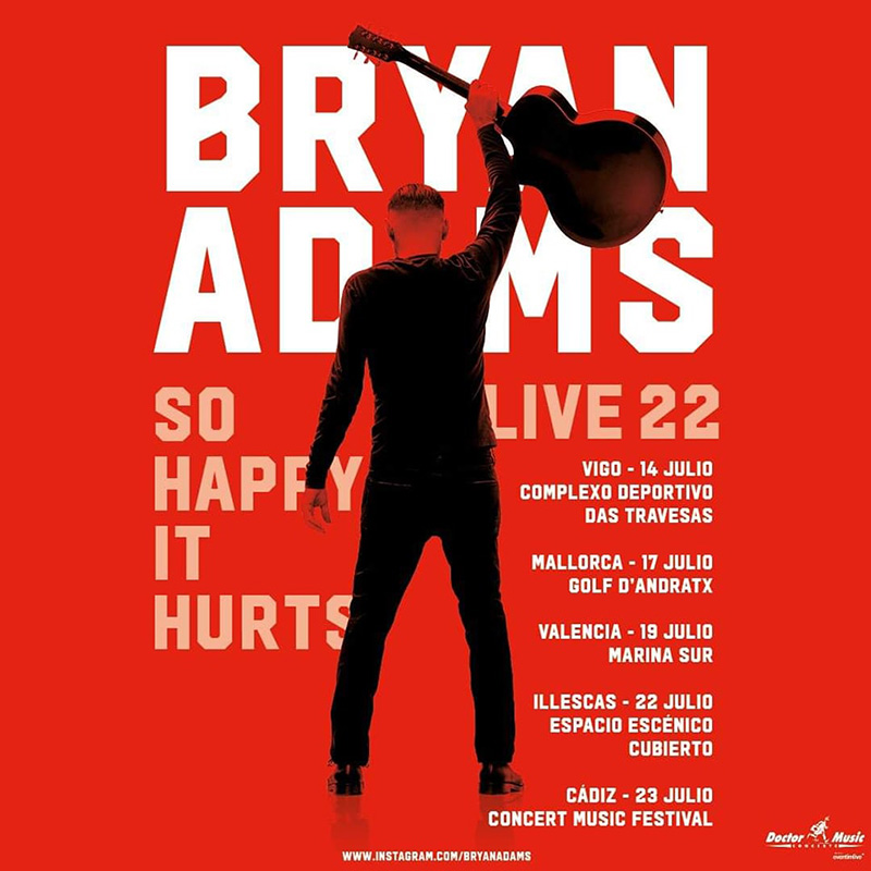 Bryan Adams gira 2022
