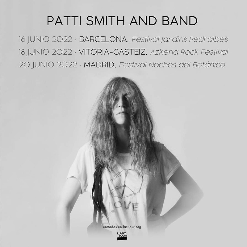 Patti Smith gira España