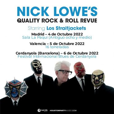 Gira Nick Lowe y Los Straitjackets octubre 2022