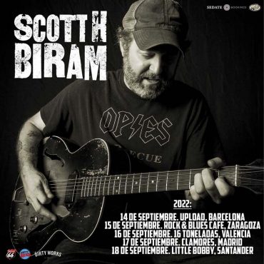 Scott H. Biram gira española 2022