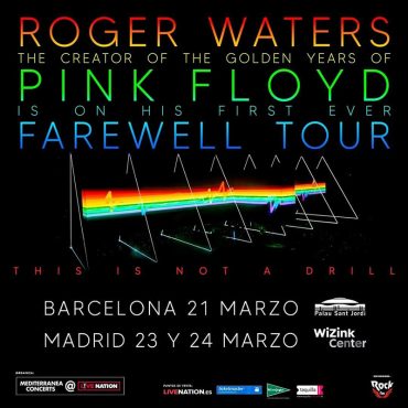 Roger Waters reanuda su gira This is not a Drill con conciertos en Barcelona y Madrid en marzo