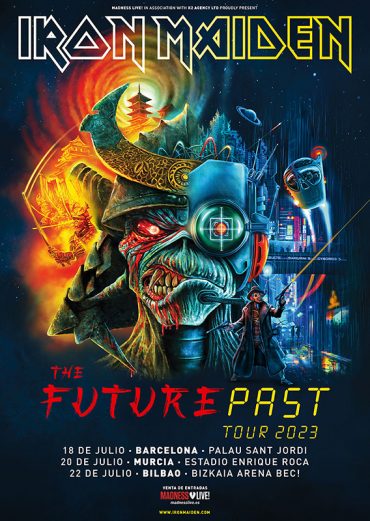 Iron Maiden anuncian gira española The Future Past Tour 2023