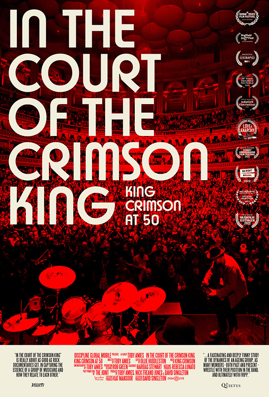 King Crimson tiene documental. In the Court of the Crimson King