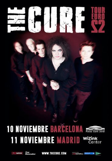 The Cure en Barcelona y Madrid en noviembre 2022