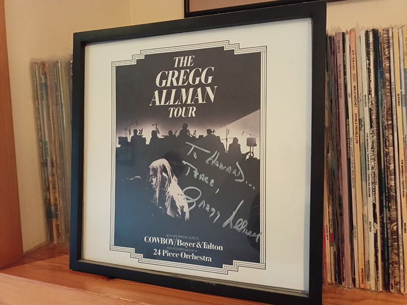 Cowboy Gregg Allman Tour gira discos