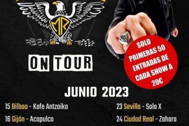 Marky Ramone Gira España 2023