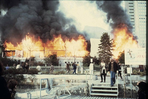 Incendio en el Casino que frustró la grabación de Machine Head