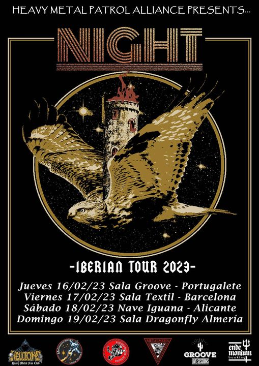 Night "Iberian Tour 2023"