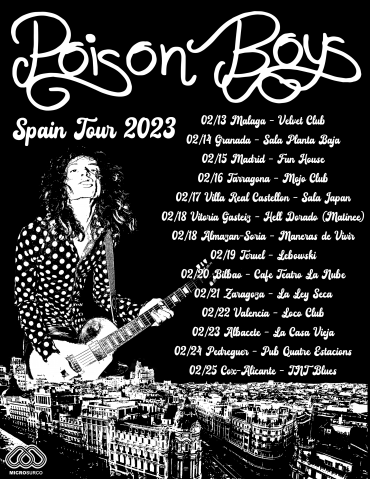 Poison Boys Gira España 2023