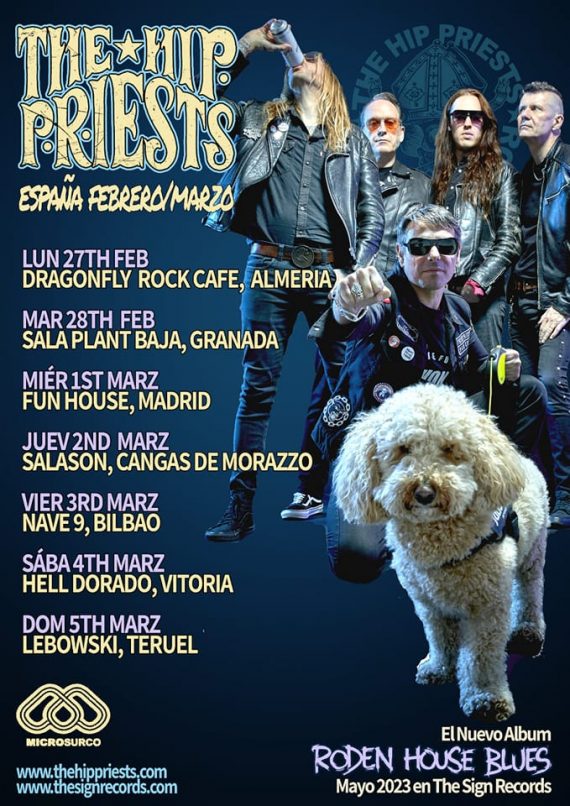The Hip Priests Gira España 2023