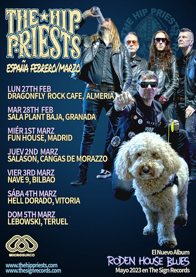 The Hip Priests Gira España 2023