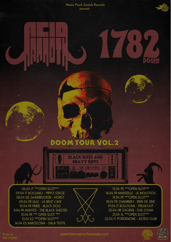 Acid Mammoth 1782 "Doom Tour Vol.2"