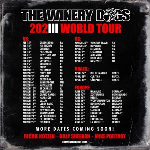 The Winery Dogs "202III World Tour"