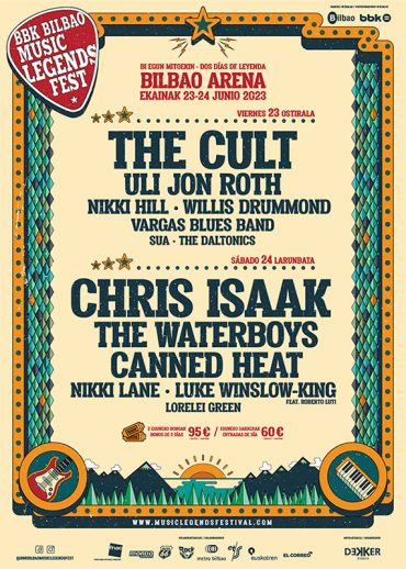 Bilbao BBK Music Legends Festival cierra su cartel Chris Isaak, Luke Winslow King y Nikki Lane