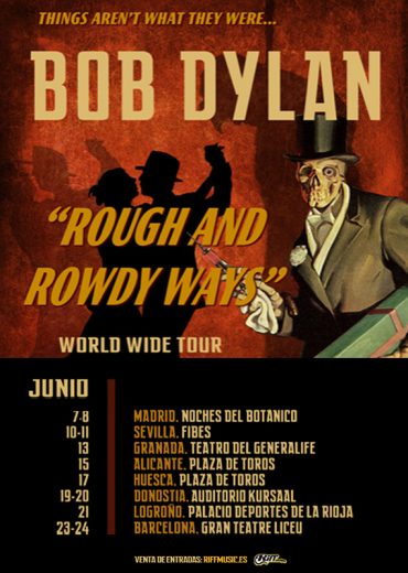 Bob Dylan ofrecerá doce conciertos en España este mes de junio 2023