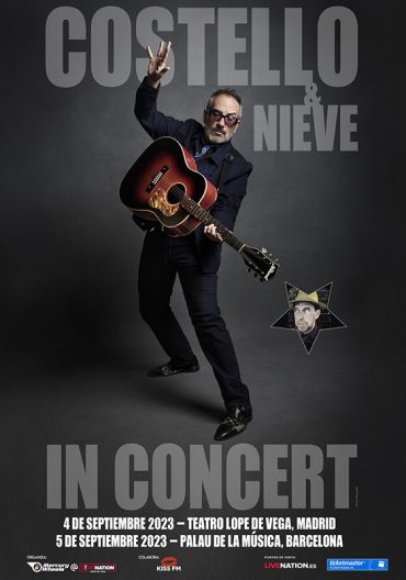 Elvis Costello y Steve Nieve en Madrid y Barcelona en septiembre