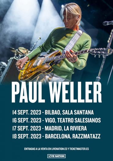 Gira de Paul Weller en septiembre