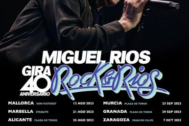 Miguel Ríos vuelve a anunciar su retirada con la gira 40 aniversario Rock & Ríos
