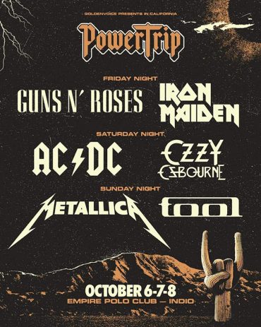 Nace el Power Trip Festival con ACDC, Ozzy Osbourne, Metallica, Iron Maiden, Guns N' Roses y Tool