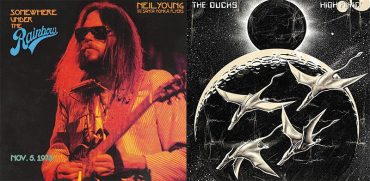 Neil Young con The Santa Monica Flyers en Somewhere Under The Rainbow y con The Dukes en High Flyin'