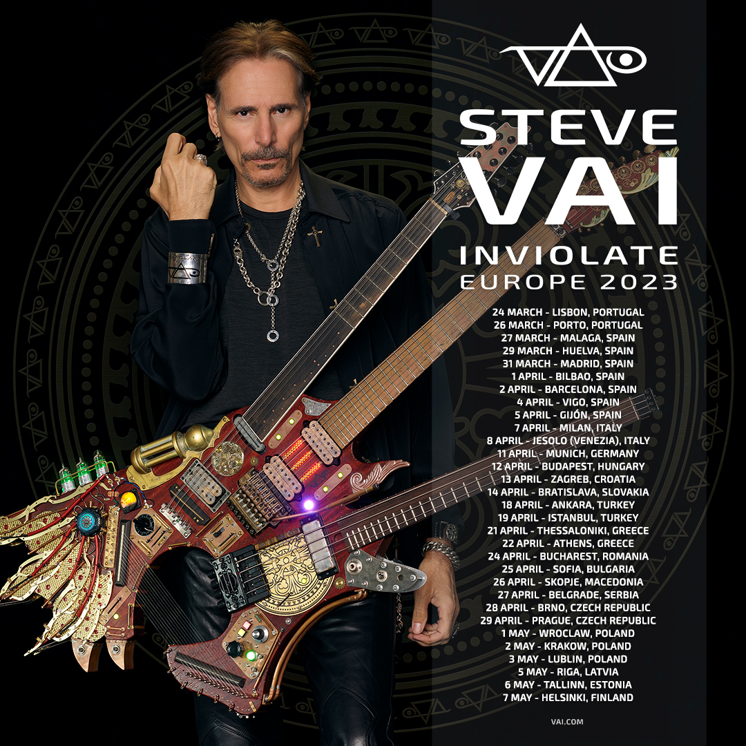 steve vai inviolate tour band