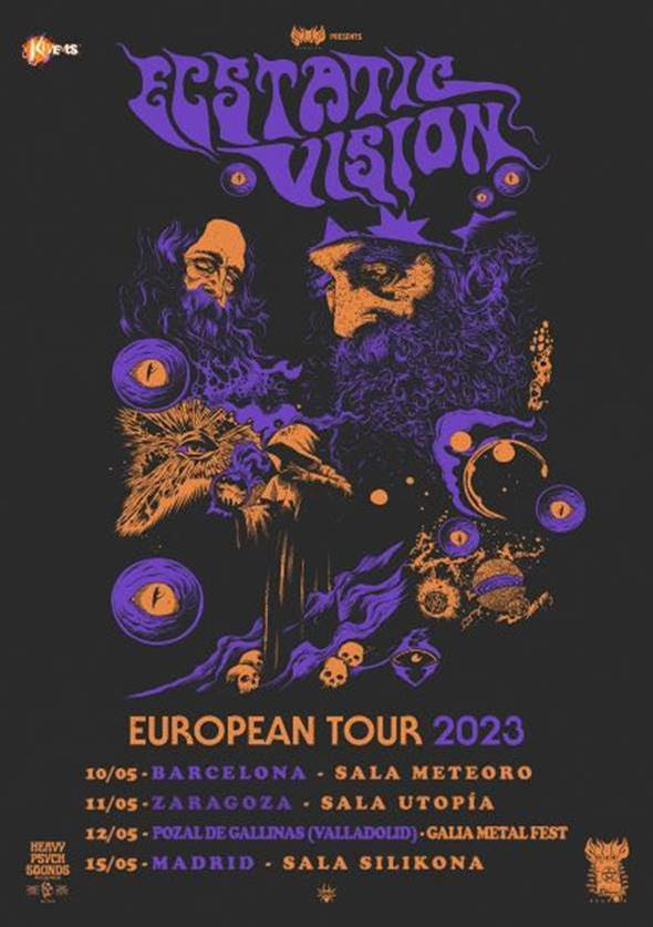 Ecstatic Vision Gira España 2023