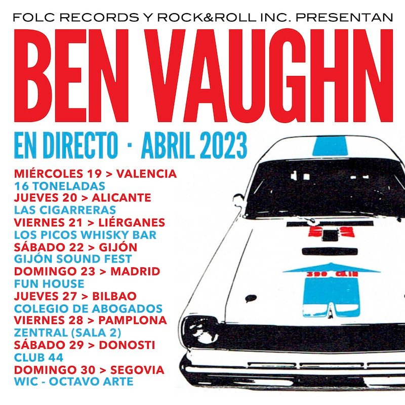 Ben Vaughn y Gus Cordovox presentaron The World of Ben Vaughn