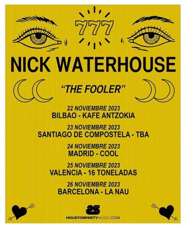 Nick Waterhouse girará en noviembre para presentar The Fooler