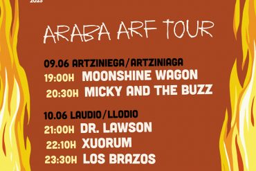 Araba ARF Tour en Llodio y Artziniega como aperitivo del Azkena Rock Festival que se expande