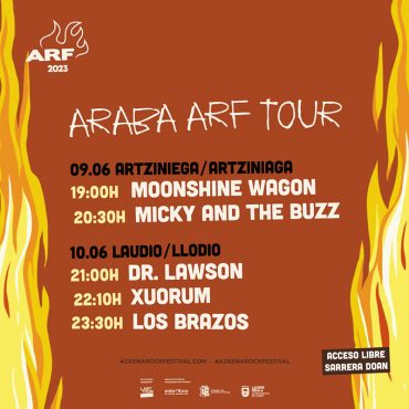 Araba ARF Tour en Llodio y Artziniega como aperitivo del Azkena Rock Festival que se expande