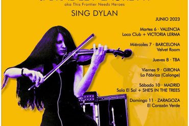 Gira de la violinista Scarlet Rivera y Bradley Lauretti cantándole a Bob Dylan