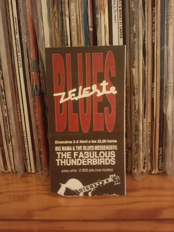 The Fabulous Thunderbirds Barcelona Zeleste concierto ticket