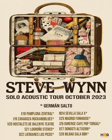 Gira en acústico de Steve Wynn en octubre 2023