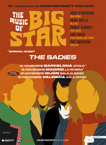 The Music Of BIG STAR de gira por España en noviembre 2023
