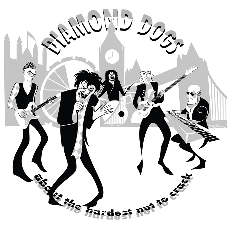 Diamond Dogs tienen nuevo disco, About The Hardest Nut To Crack