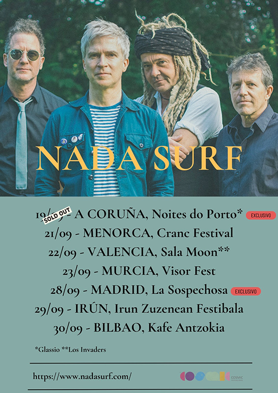 Nada Surf Gira española tour 2023