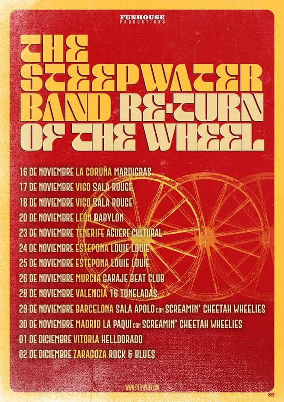 The Steepwater Band giran en España en noviembre y diciembre