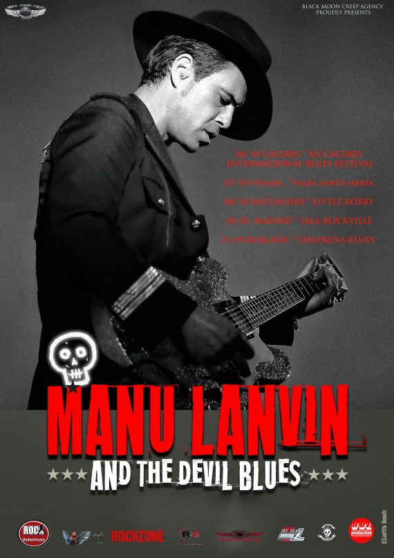 Manu Lanvin And The Devil Blues España 2023