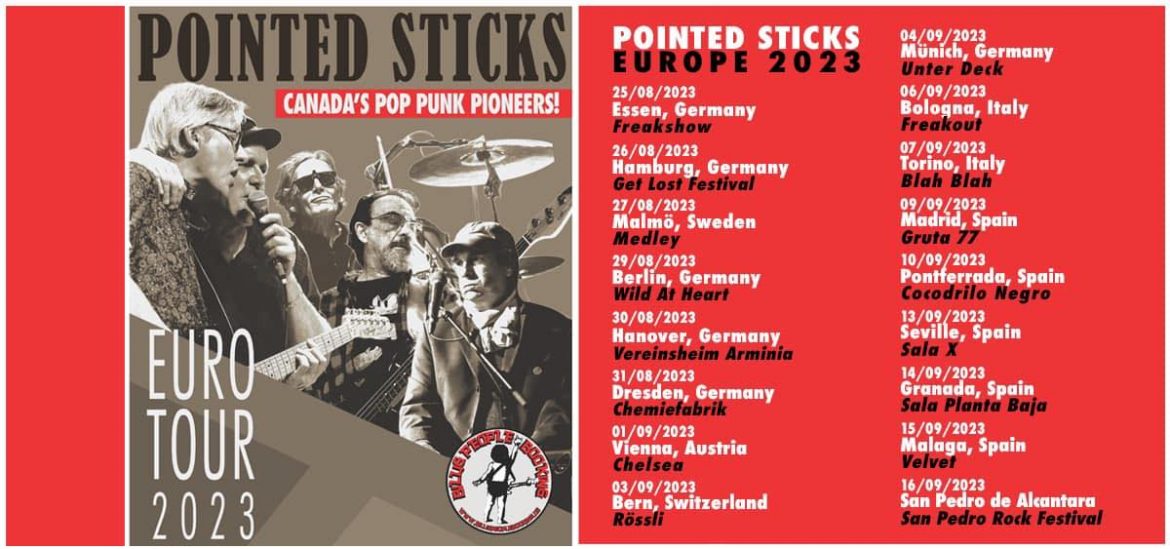 Pointed Sticks Europa Tour 2023
