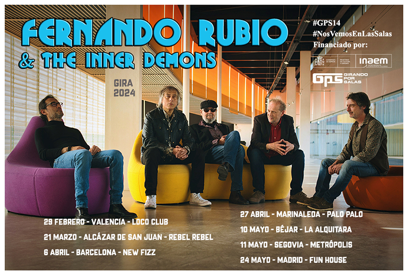 Fernando Rubio and The Inner Demons se van de gira