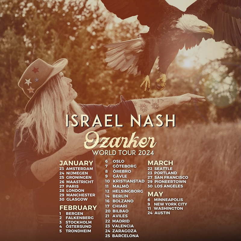 Israel Nash Tour 2024 España gira