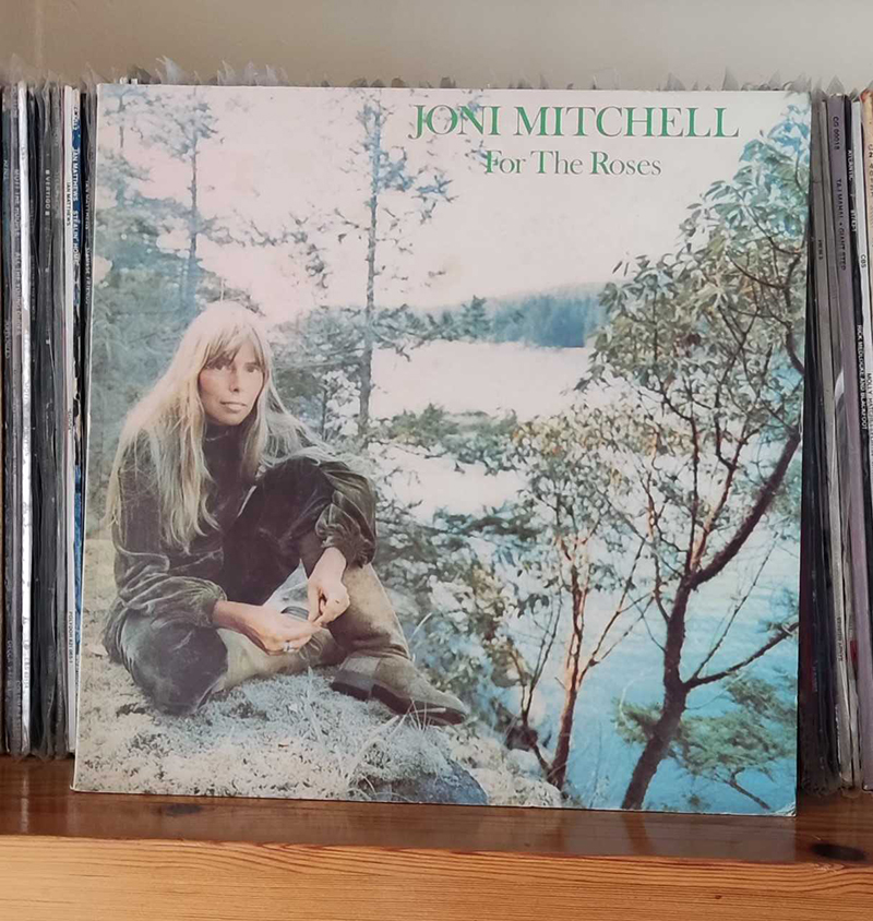 Joni Mitchell For the Roses disco review