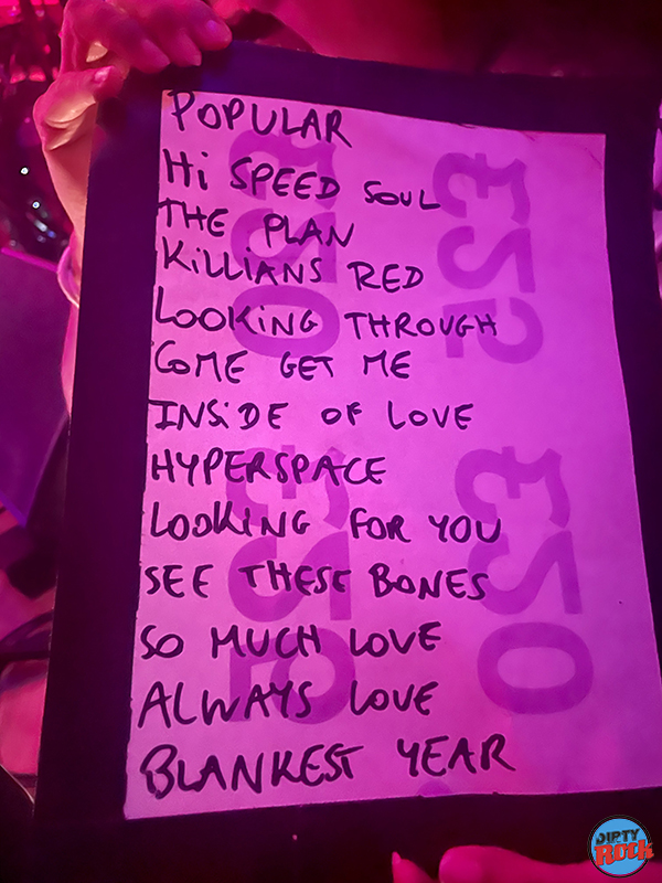 Nada Surf Madrid setlist 2023.